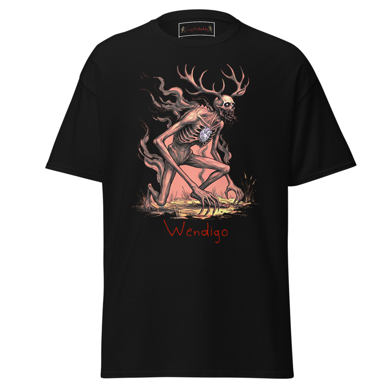 Cryptidaddy Wendigo Unisex T-Shirt – Cryptid Streetwear & Paranormal Apparel