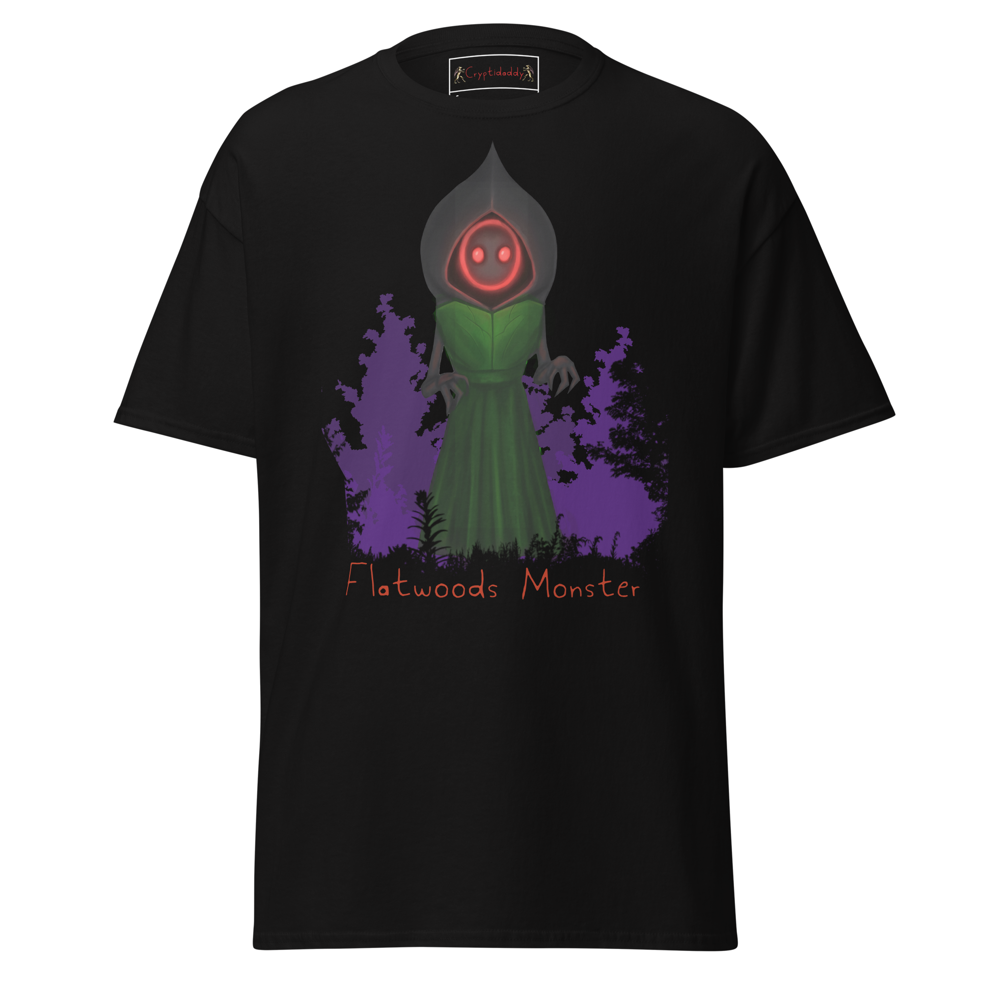 Cryptidaddy Flatwoods Monster Unisex T-Shirt – Cryptid Streetwear & Paranormal Apparel