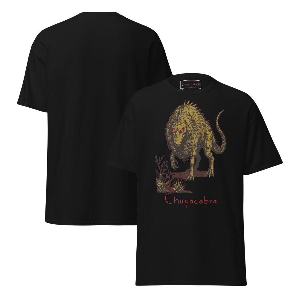 Cryptidaddy Chupacabra Unisex T-Shirt – Cryptid Streetwear & Paranormal Apparel