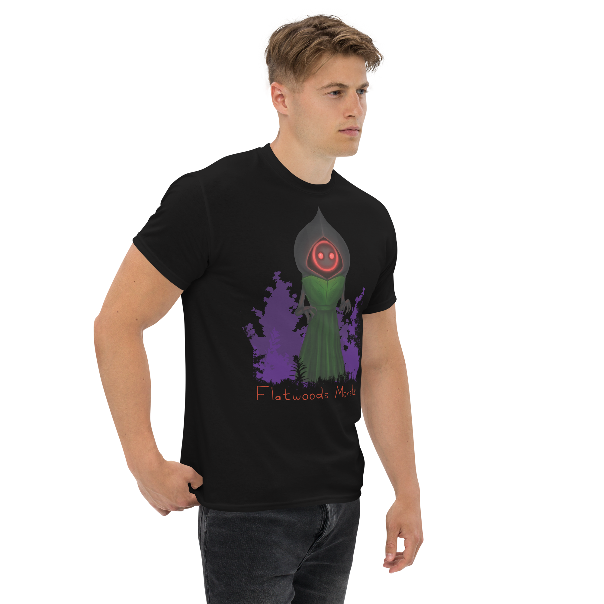 Cryptidaddy Flatwoods Monster Unisex T-Shirt – Cryptid Streetwear & Paranormal Apparel
