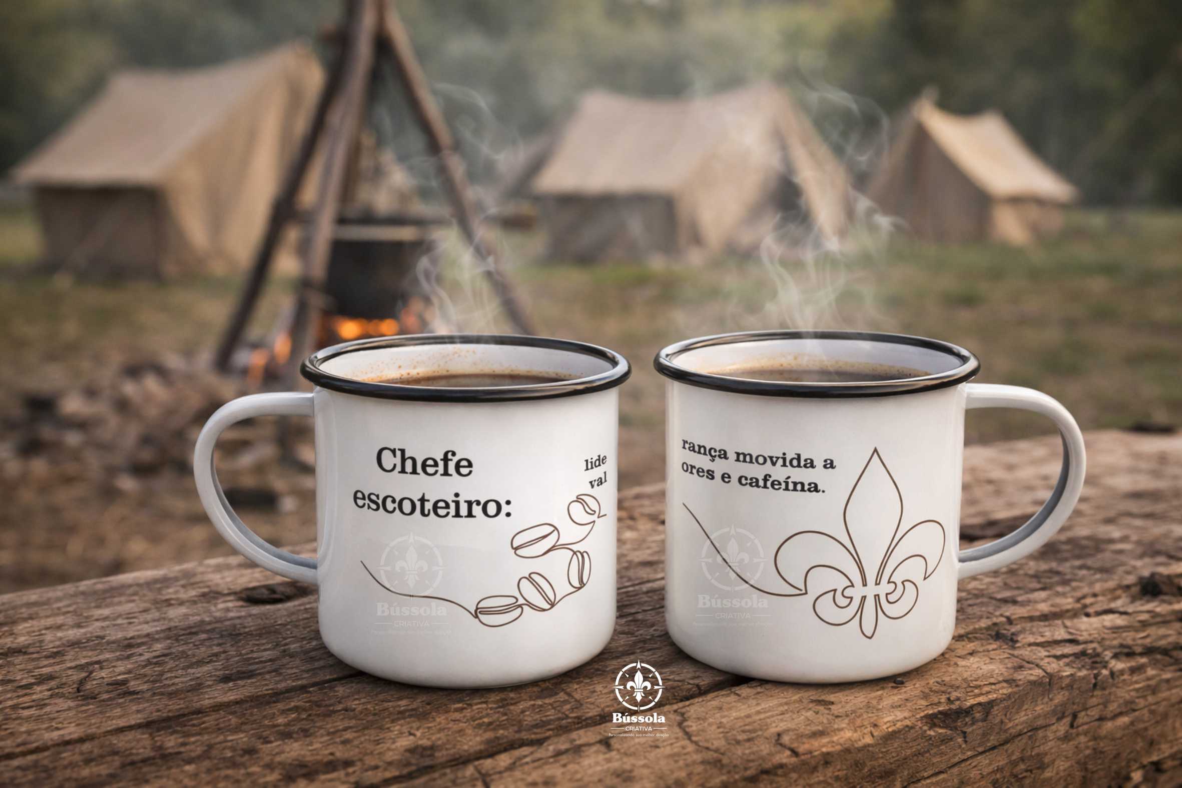 Caneca Escoteiro Esmaltada