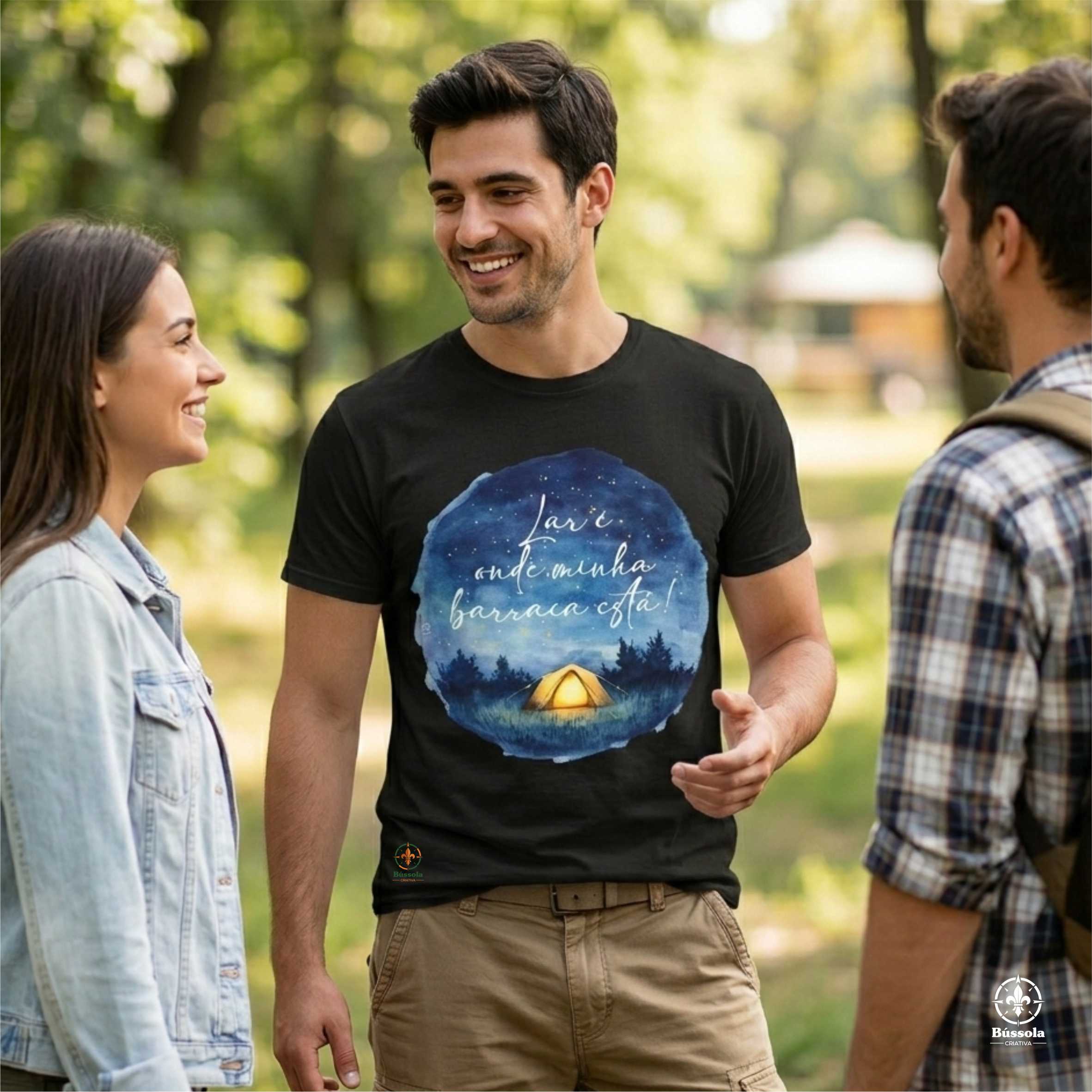 Camiseta Natureza Noturna