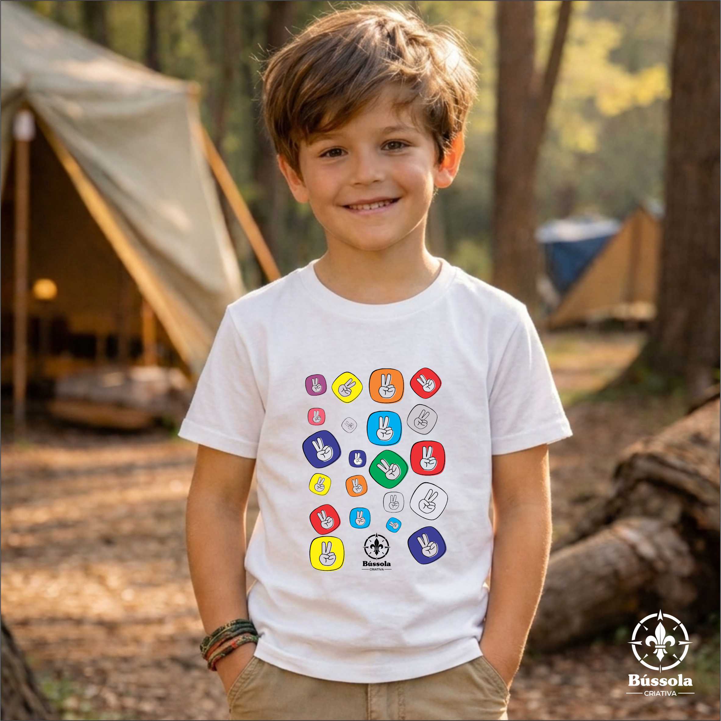 Camiseta Infantil Melhor possível