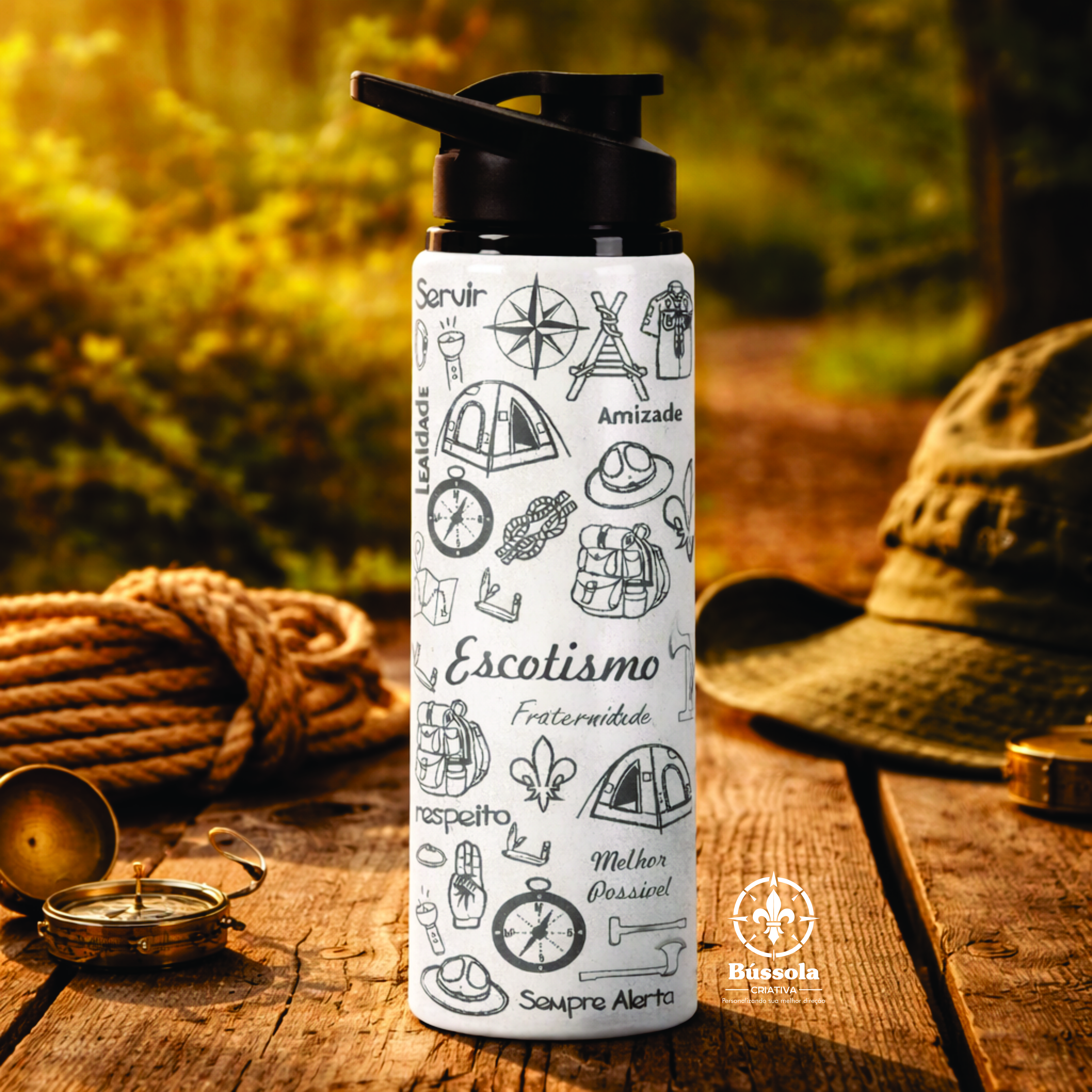 Garrafa Térmica Escotismo