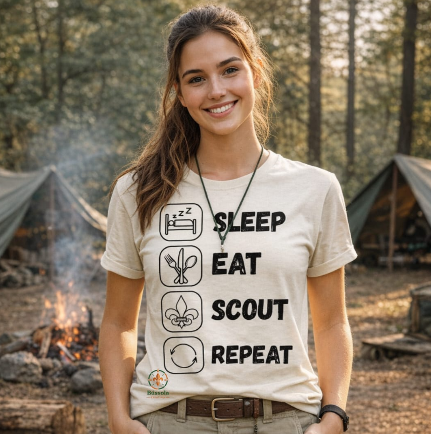 Camiseta Aventura Escoteira