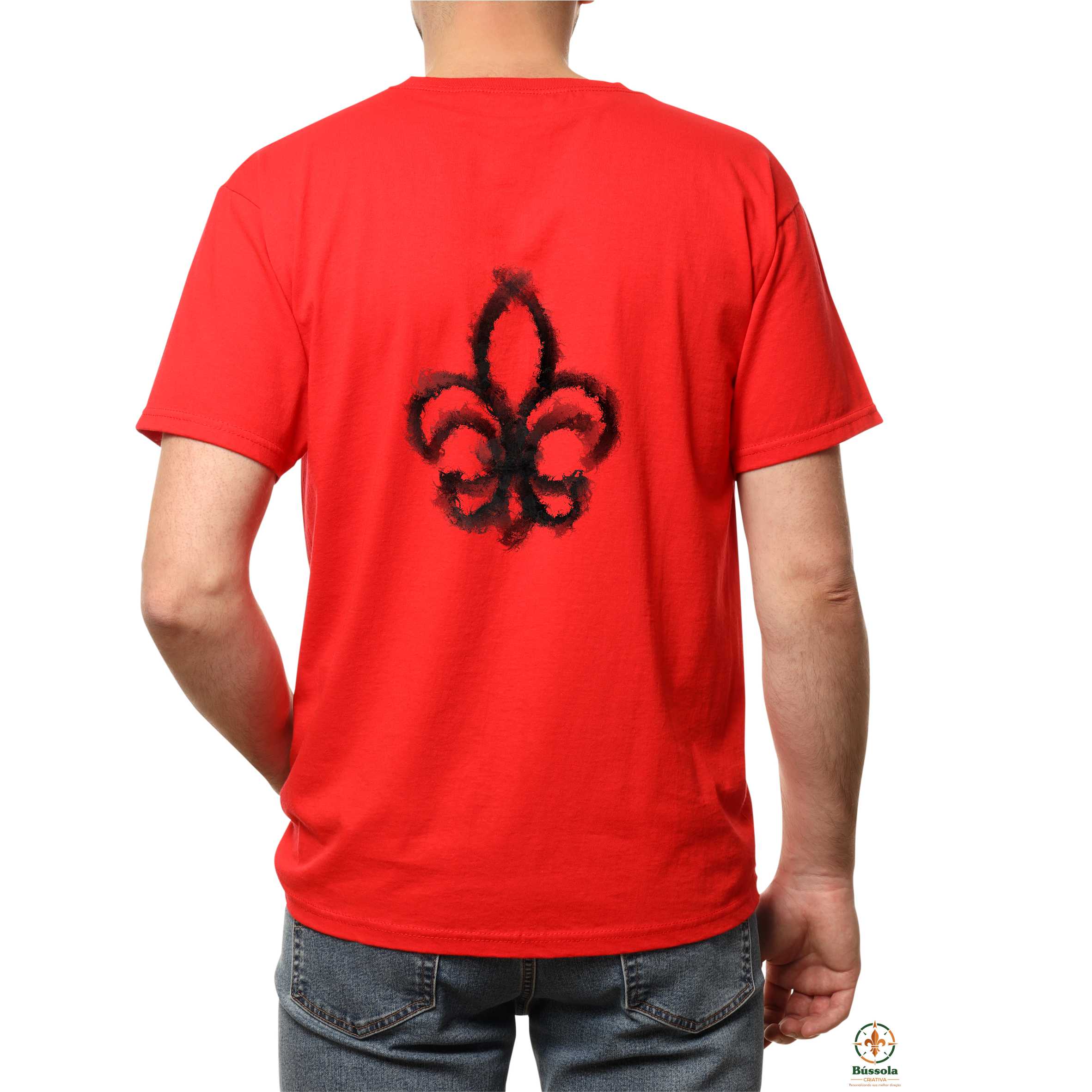 Camiseta Vermelha 'Servir'