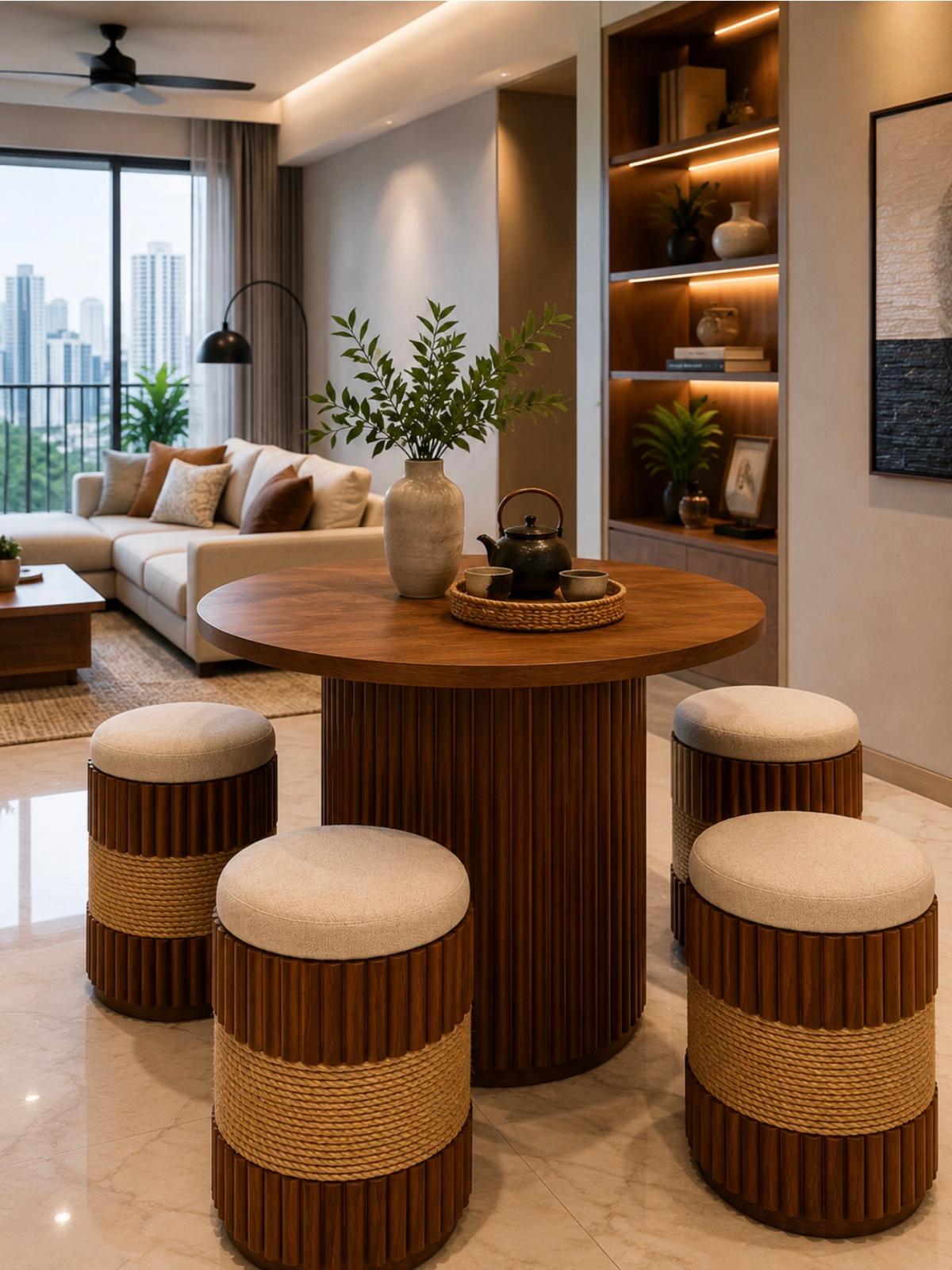 Round Dining Table 