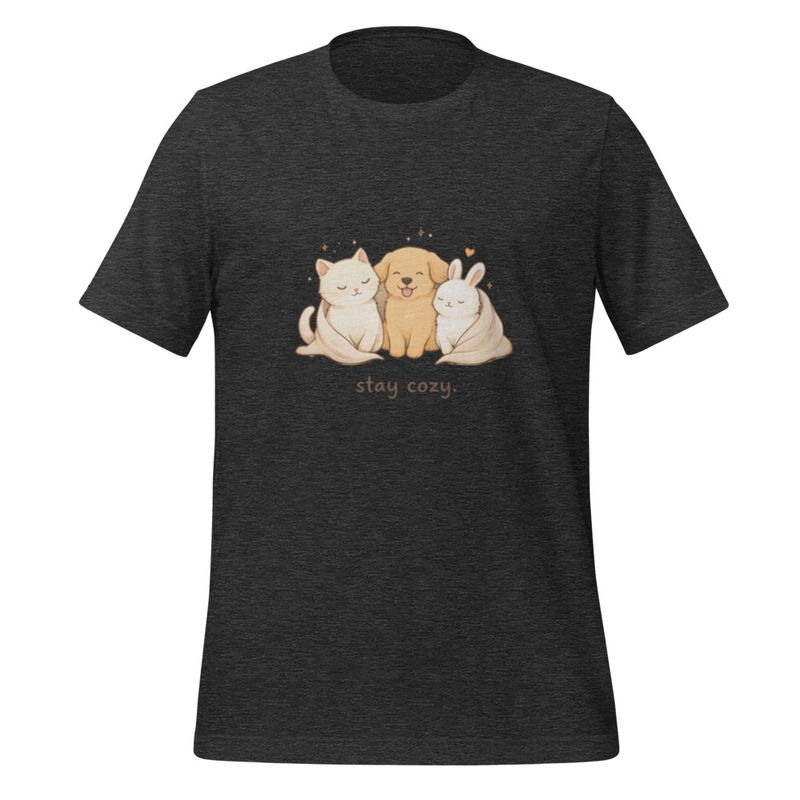Stay Cozy Animal Friends T-Shirt