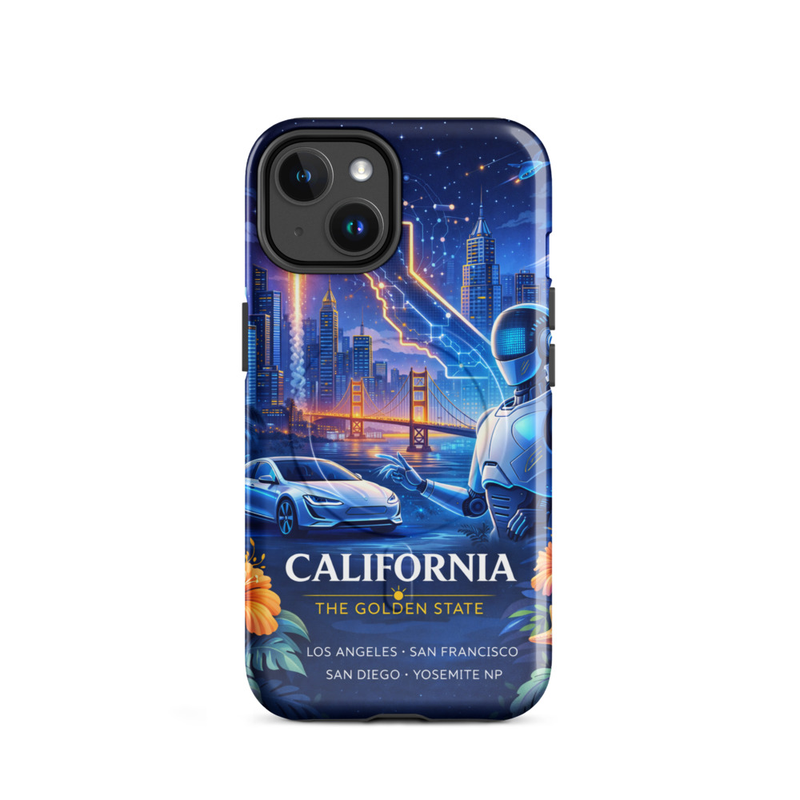 California Cityscape iPhone Case