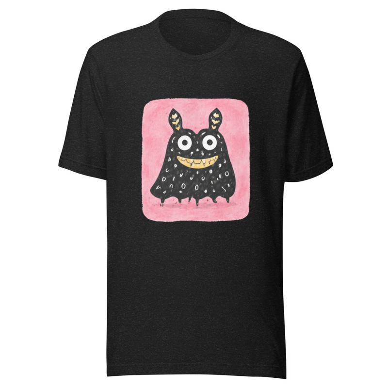 Monster Art Black T-Shirt