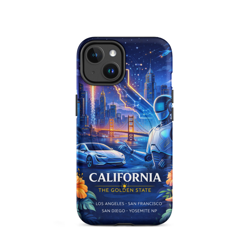 California Cityscape iPhone Case