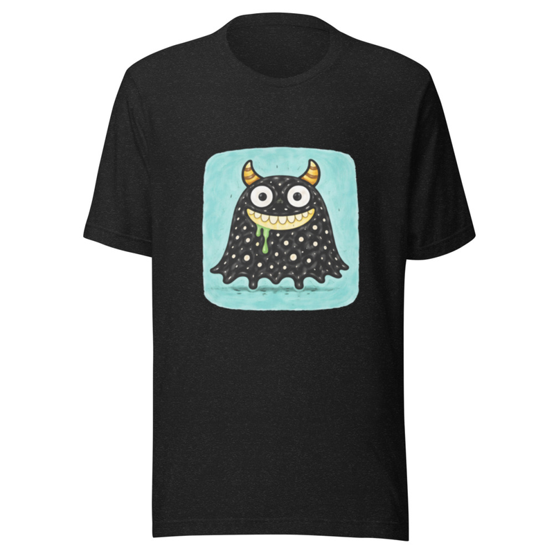 Funny Monster Graphic T-Shirt