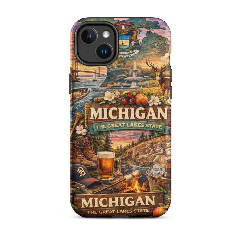 Michigan Landmark iPhone Case