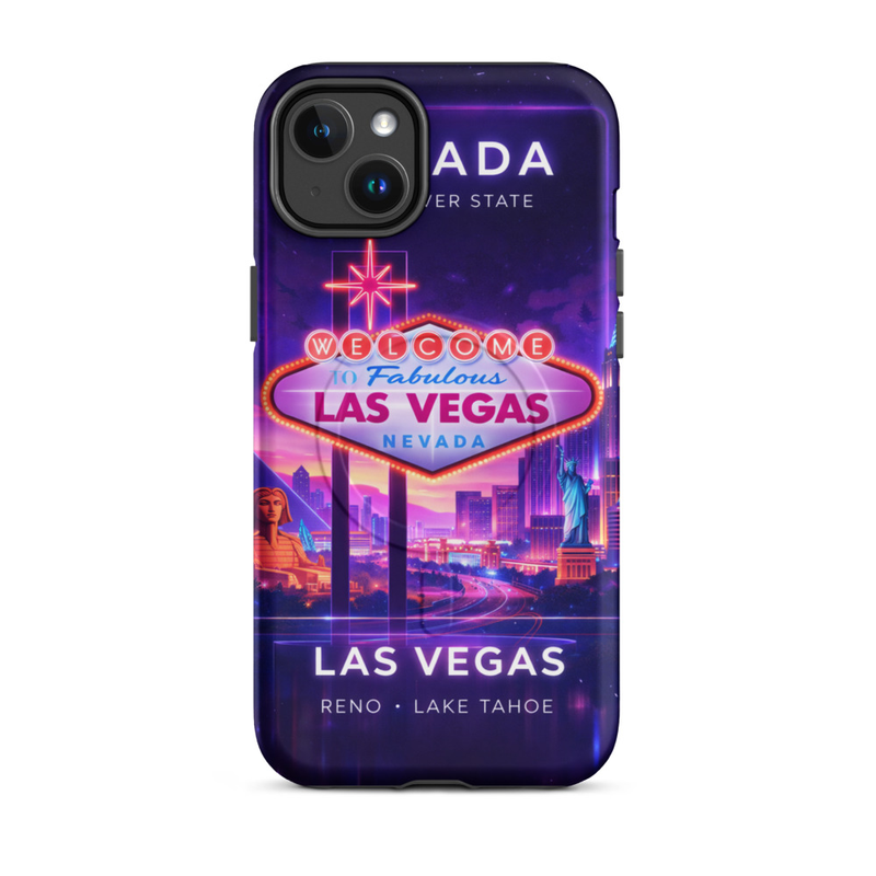 Las Vegas Neon City Phone Case