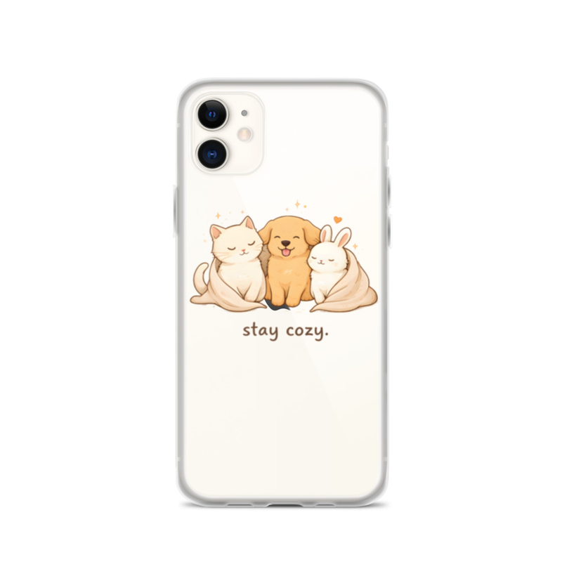 Stay Cozy Animal Friends Phone Case