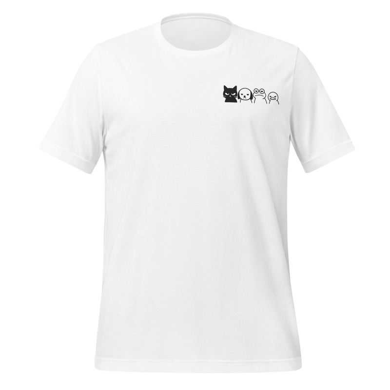 Black Minimalist Graphic T-Shirt