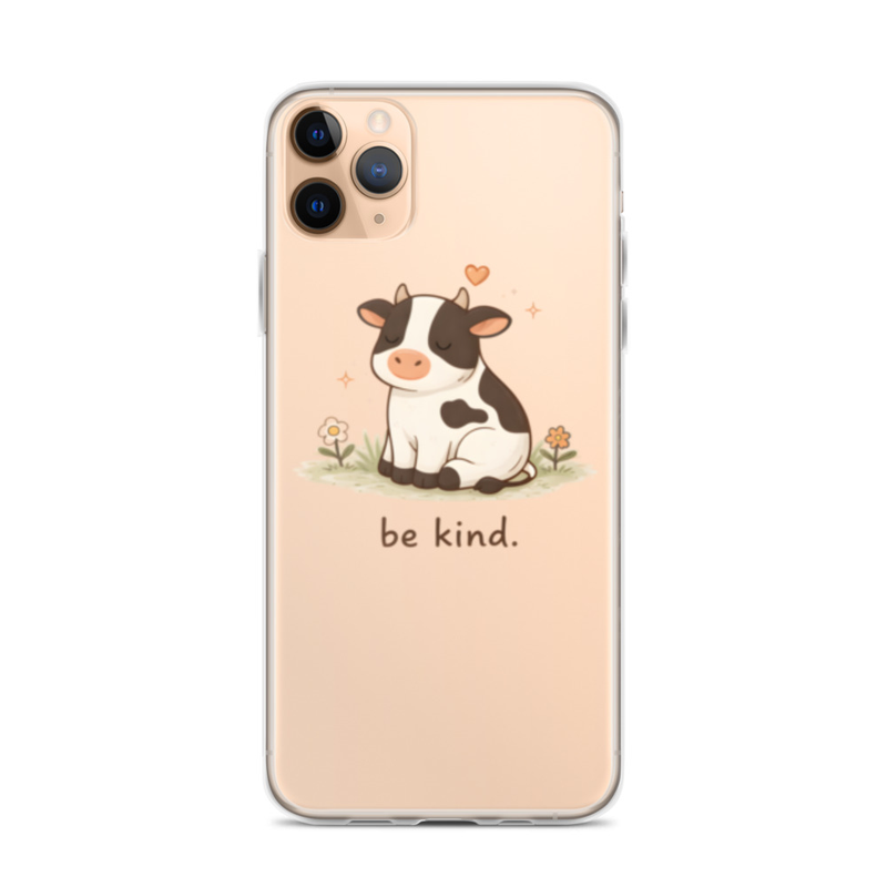 Be Kind Cow Phone Case