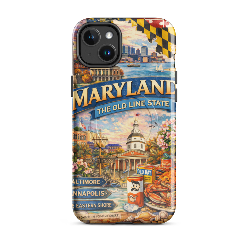 Maryland-Themed iPhone Case