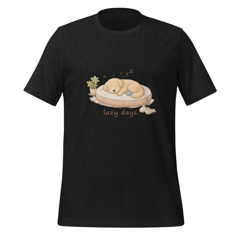 Lazy Days Dog T-Shirt