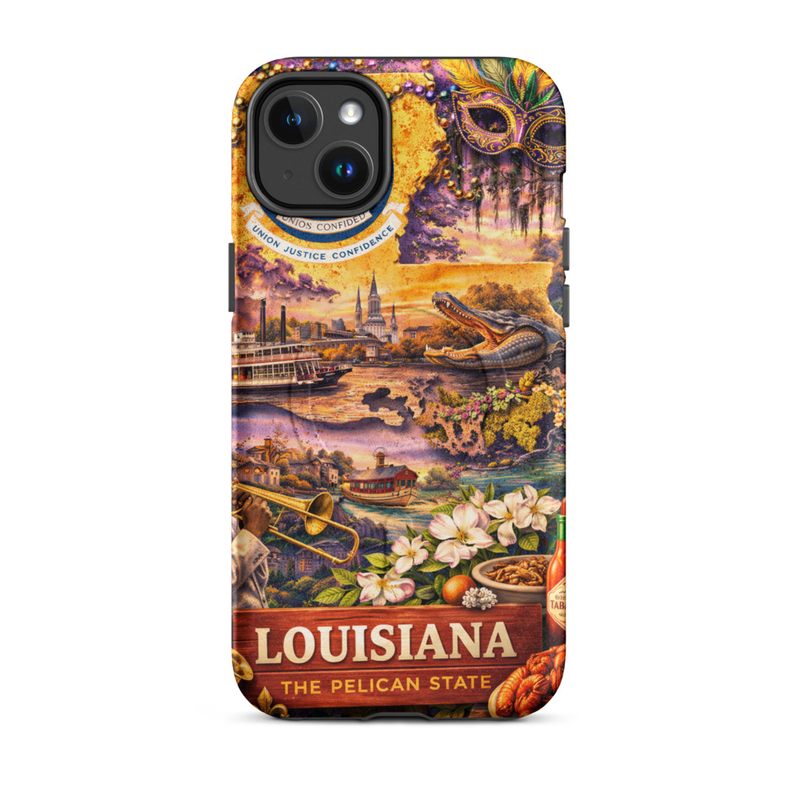 Louisiana-Themed Phone Case