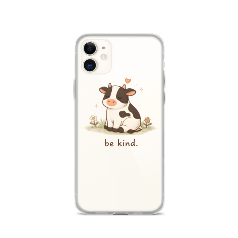 Be Kind Cow Phone Case