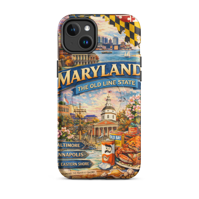 Maryland-Themed iPhone Case