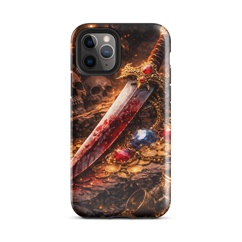 Medieval Treasure Sword iPhone Case