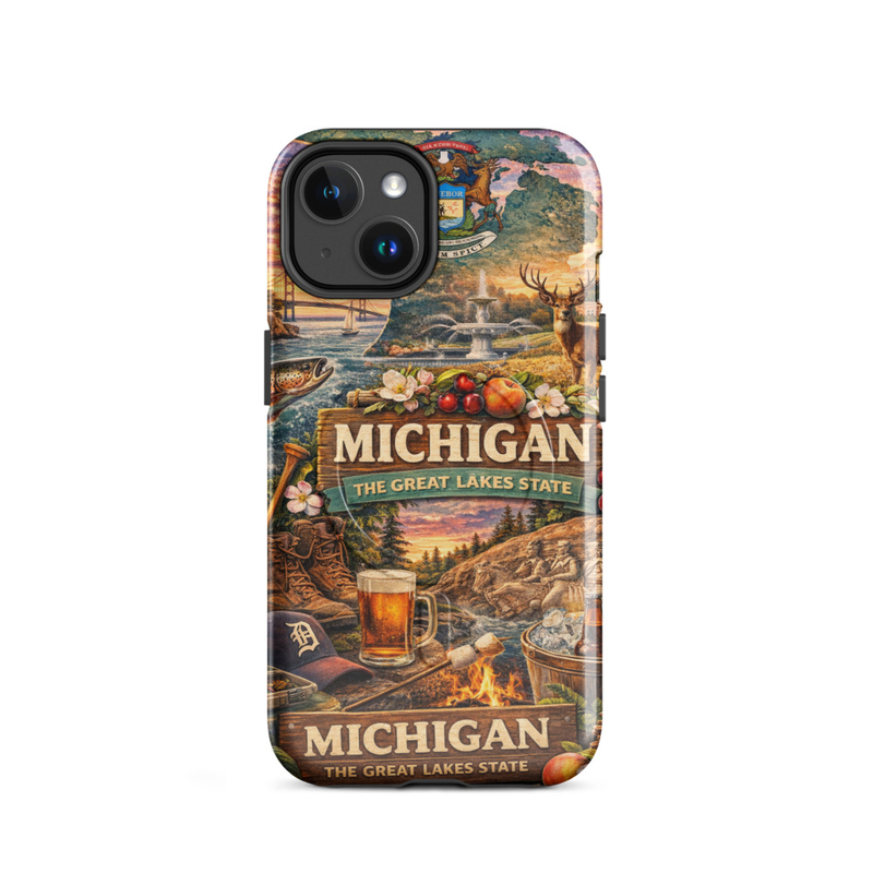 Michigan Landmark iPhone Case
