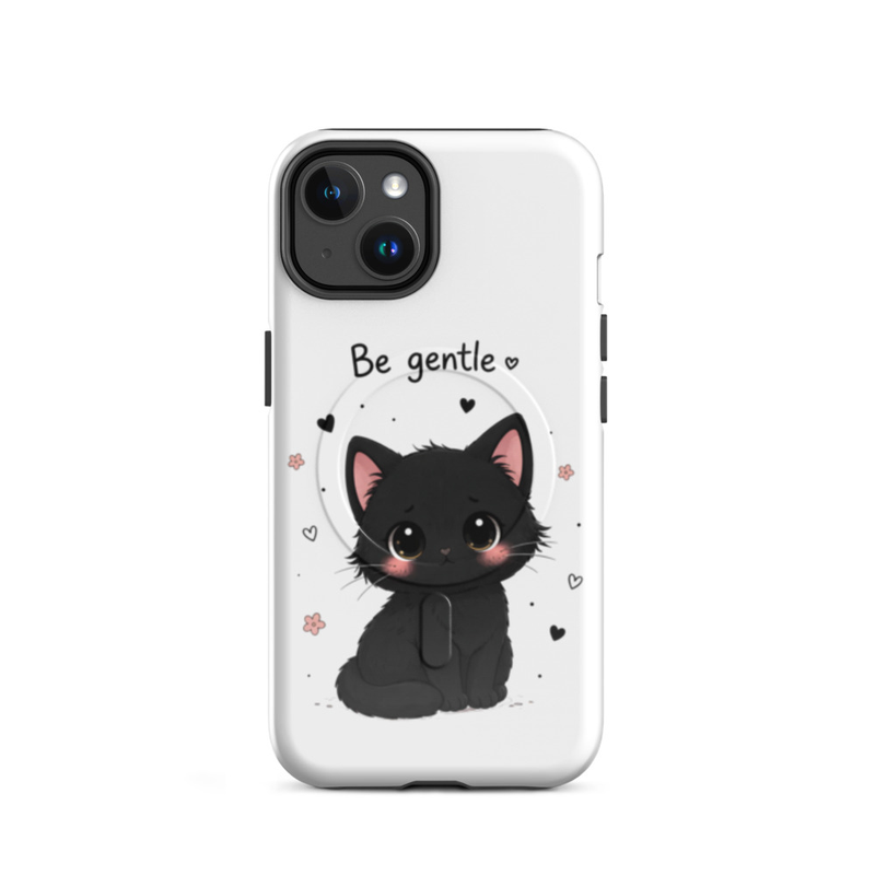 Cute Black Cat Phone Case