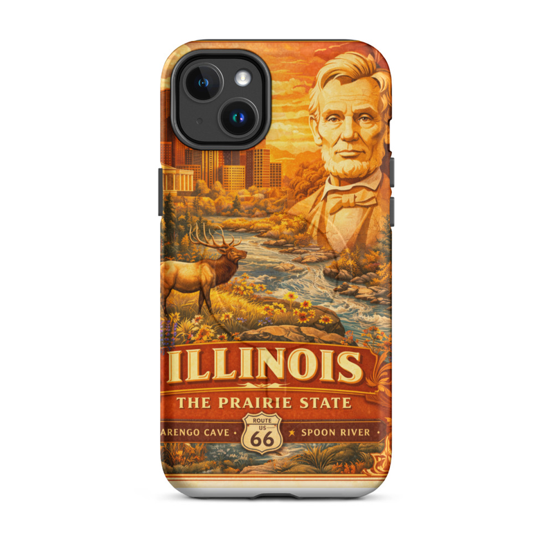 Illinois State-Themed Phone Case