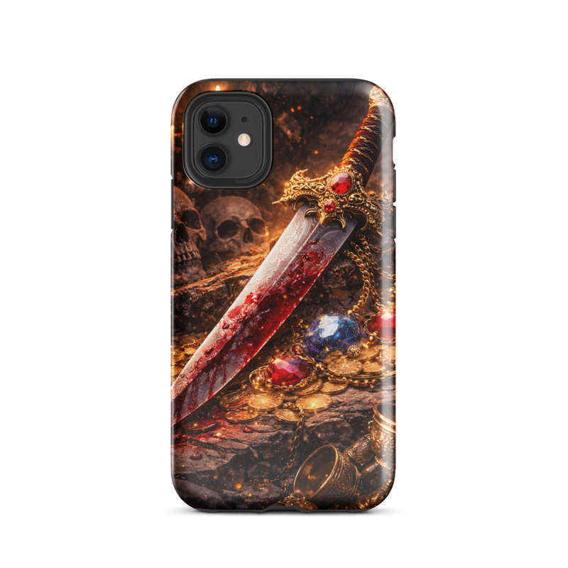Medieval Treasure Sword iPhone Case