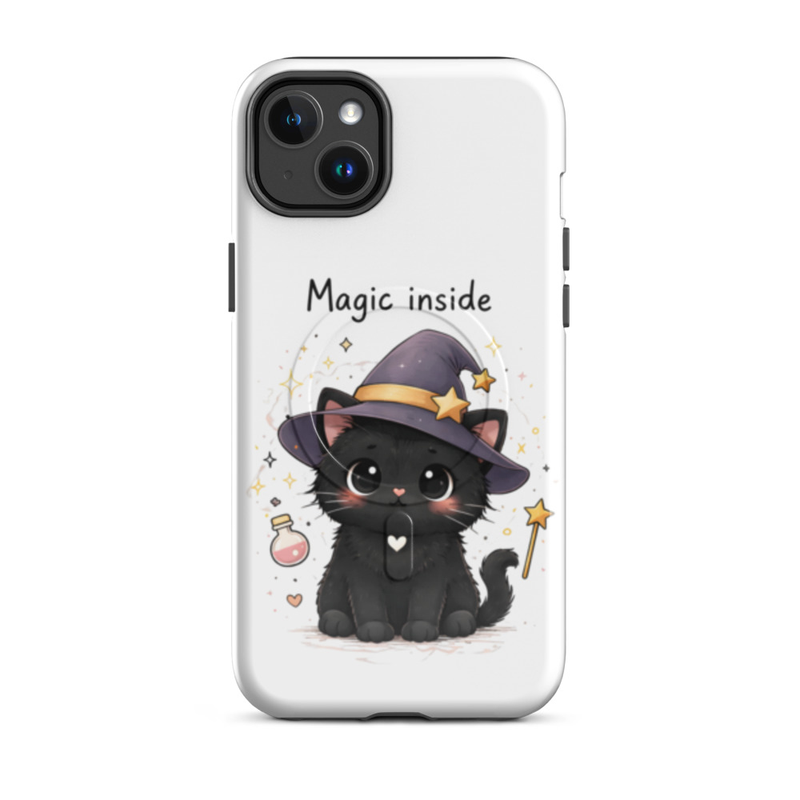 Cute Magic Cat Phone Case