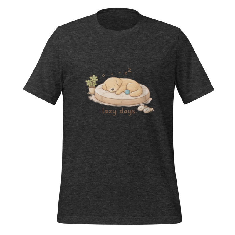 Lazy Days Dog T-Shirt