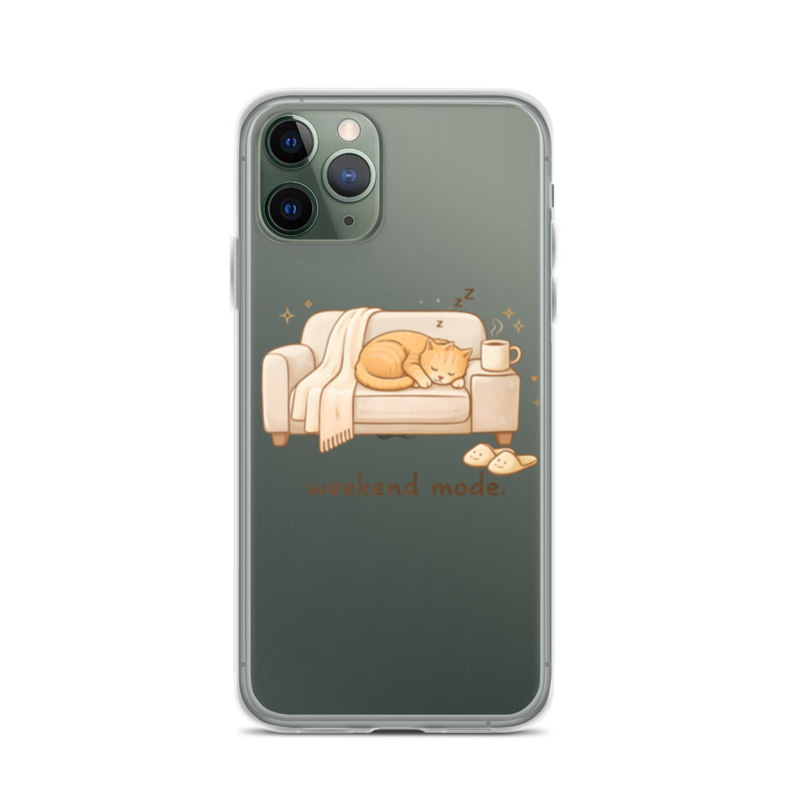 Weekend Mode Cat Phone Case