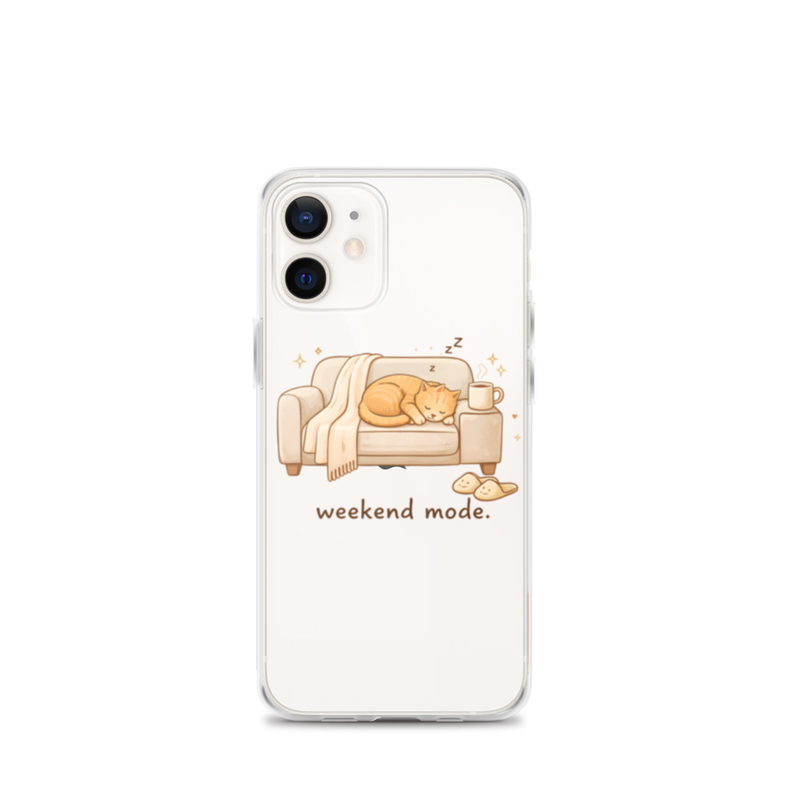 Weekend Mode Cat Phone Case
