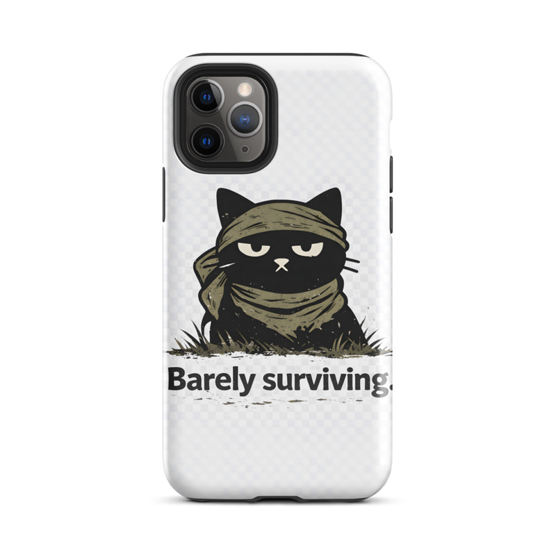 Barely Surviving Cat Phone Case