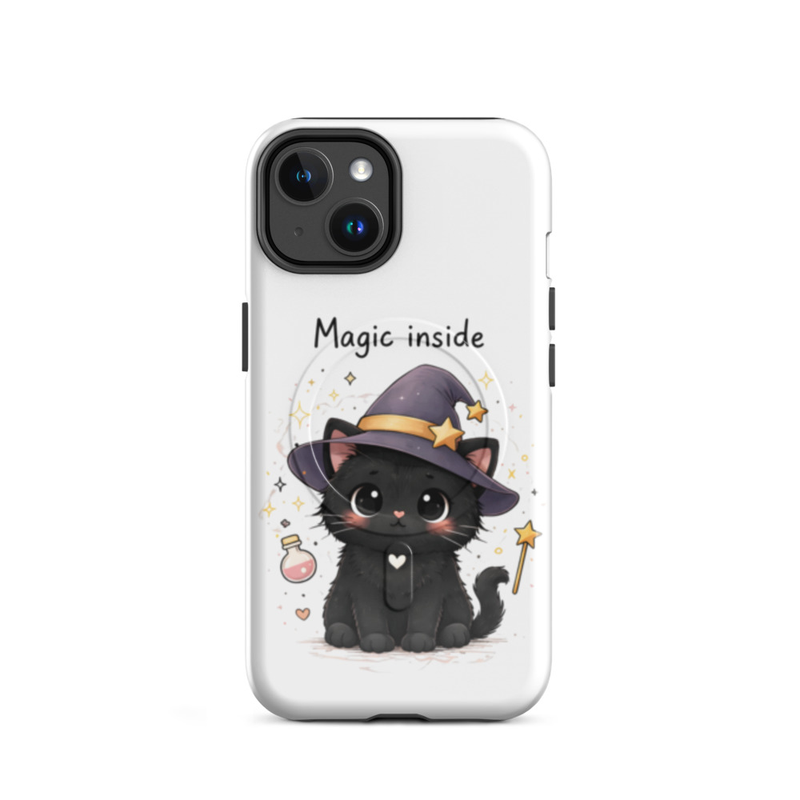 Cute Magic Cat Phone Case