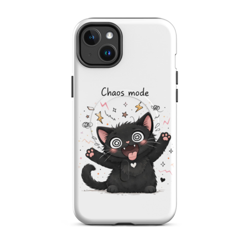 Chaos Mode Cat Phone Case