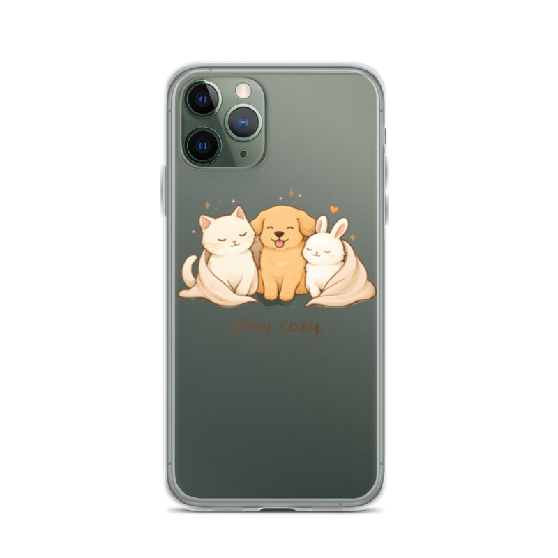 Stay Cozy Animal Friends Phone Case