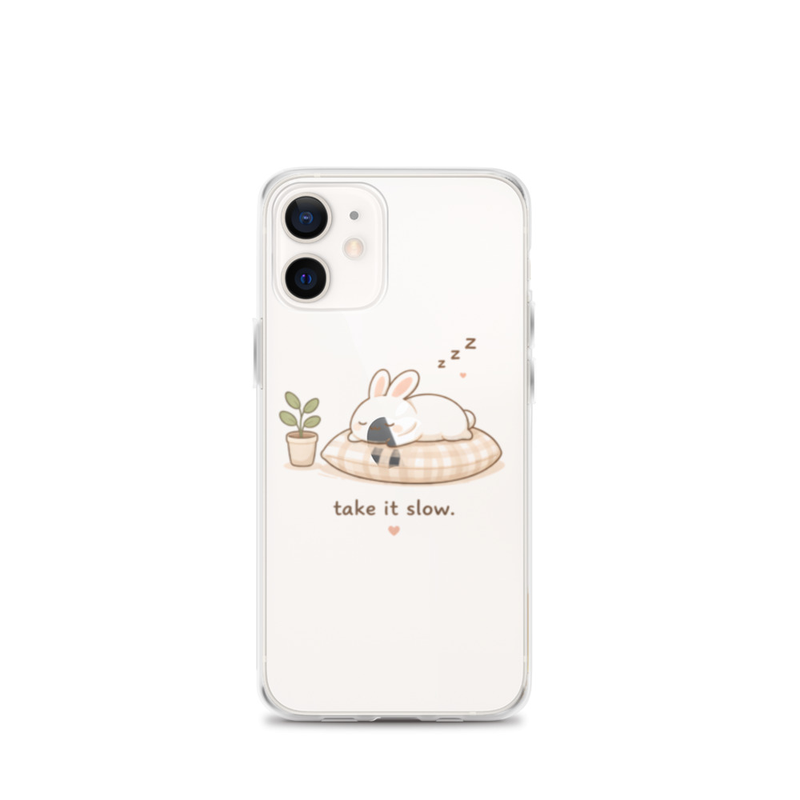 Take It Slow Bunny Phone Case
