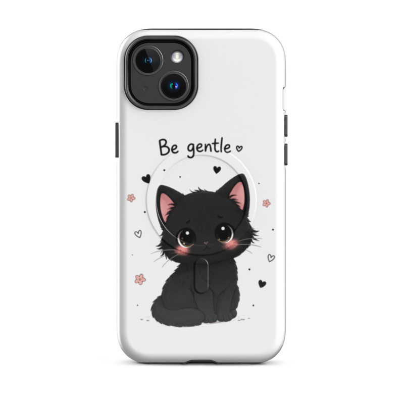 Cute Black Cat Phone Case