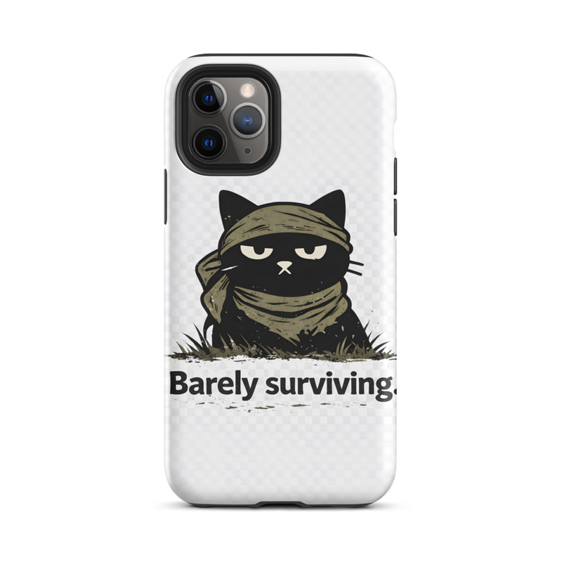 Barely Surviving Cat Phone Case