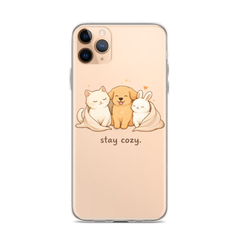 Stay Cozy Animal Friends Phone Case