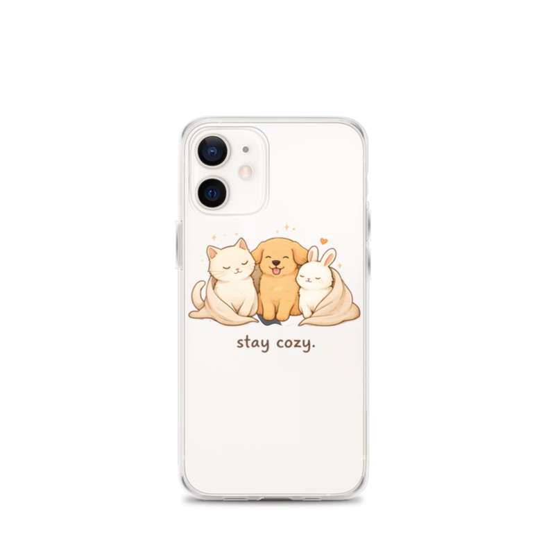 Stay Cozy Animal Friends Phone Case