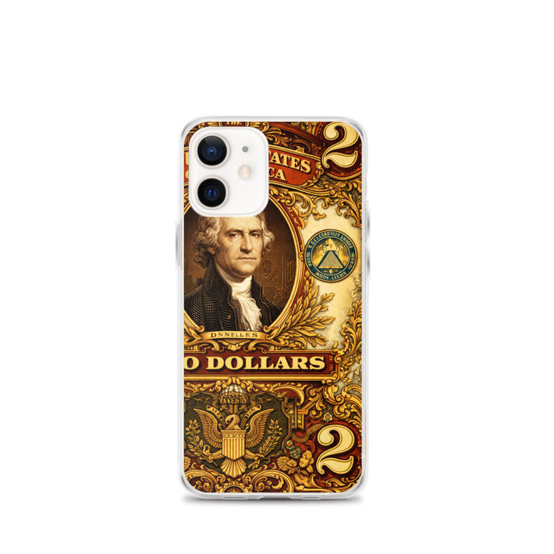 Vintage $2 Bill iPhone Case
