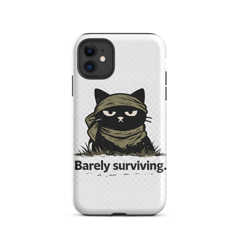 Barely Surviving Cat Phone Case
