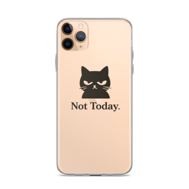Not Today Cat Phone Case