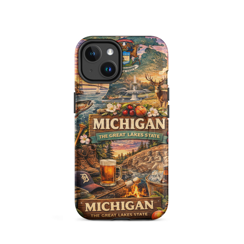 Michigan Landmark iPhone Case