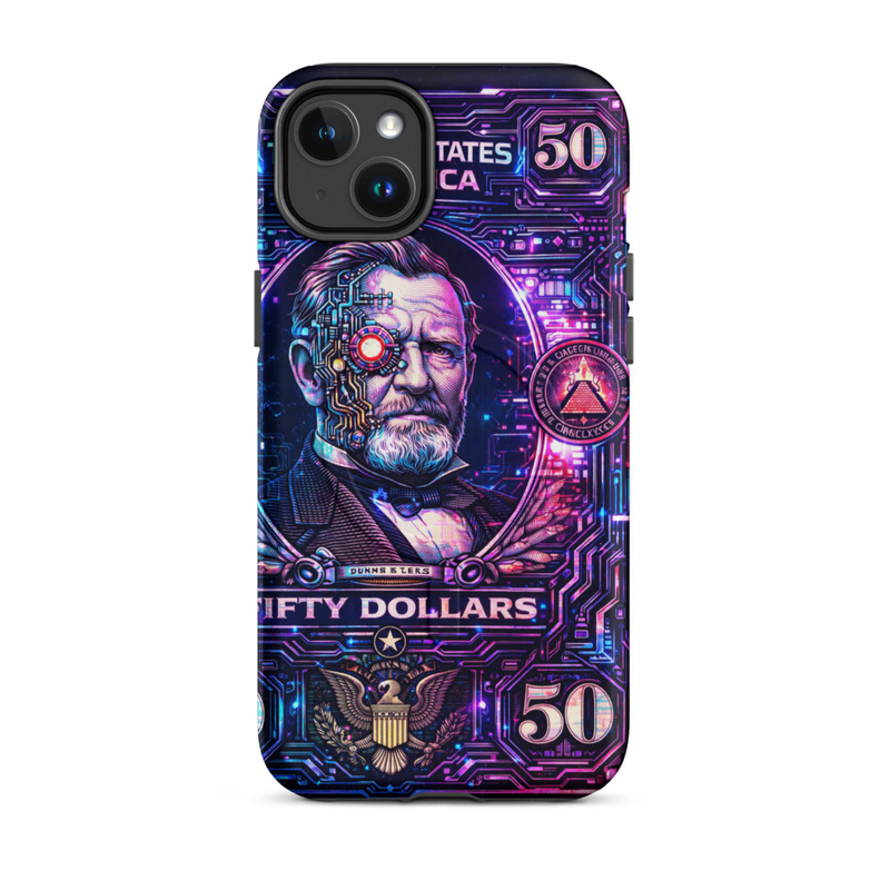 Futuristic $50 Dollar Bill Phone Case