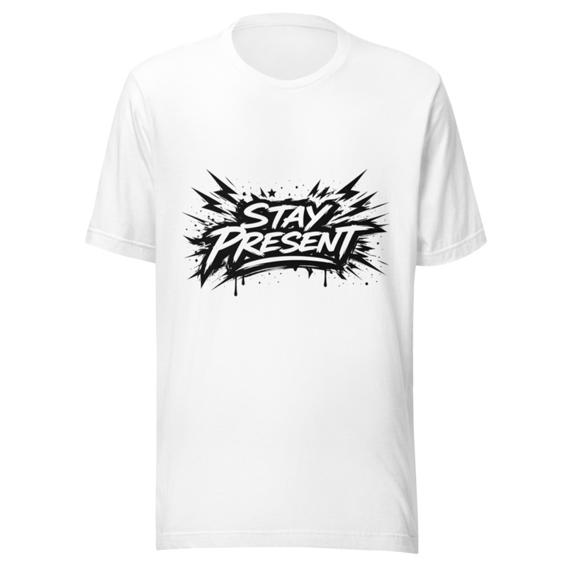 Stay Present Graphic T-Shirt